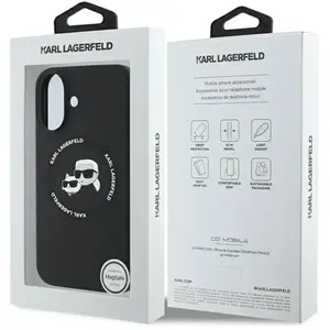Karl Lagerfeld Coque De Téléphone Klhmp16sskchtck Iphone 16 6.1´´ pas cher