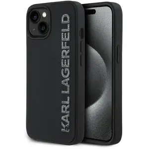 Karl Lagerfeld Coque De Téléphone 3d Rubber Glitter Logo Iphone 13 pas cher