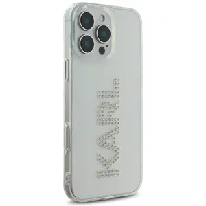 Karl Lagerfeld Étui rigide avec logo Karl Rhinestones (Apple iPhone 16... pas cher