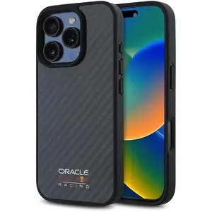 Red Bull Racing iPhone 16 Pro Backcover hoesje Magsafe - Carbon Fiber ... pas cher