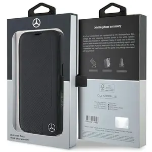 Comparateur de prix : Mercedes-Benz Bookcase hoesje geschikt voor iPhone 16 - Effen Zwart - ...