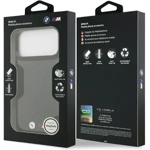 Bmw Coque De Téléphone M Aramidic Lining Magsafe Iphone 17 Pro Max pas cher