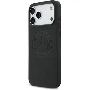 Mercedes Coque De Téléphone Leather Vintage Logo Magsafe Iphone 17 Pro... pas cher