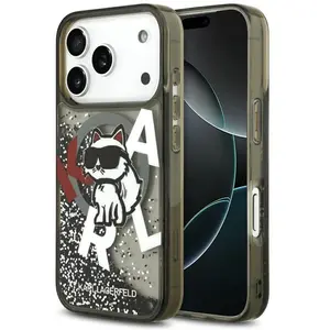 Comparateur de prix : Karl Lagerfeld - Glitter MagSafe - iPhone 17 Pro - Liquid Choupette He...