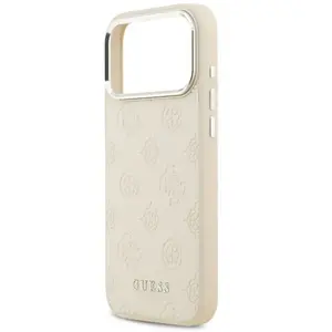 Guess Smooth PU Leather Peony Pattern Case für Apple iPhone 17 Pro Max... pas cher