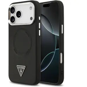 Comparateur de prix : Guess Coque De Téléphone Triangle Logo Magsafe Iphone 17 Pro Max