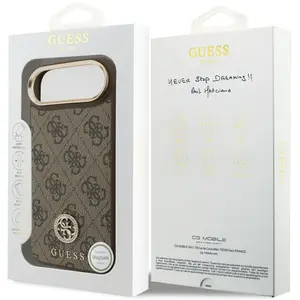 Guess - Hardcase 4G (GUHMP17MP4GRMDEW) - iPhone 17 Air - Brown (Apple ... pas cher