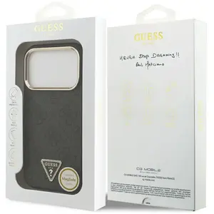Comparateur de prix : Guess Coque De Téléphone 4g Triangle Logo Magsafe Iphone 17 Pro