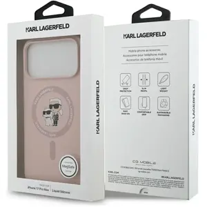Comparateur de prix : Karl Lagerfeld - Silicone Ring MagSafe (KLHMP17XSCMKCRHP) - iPhone 17 ...