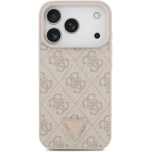 Guess - Leather 4G Triangle Strass MagSafe (GUHMP17LP4TDPLP) - iPhone ... pas cher