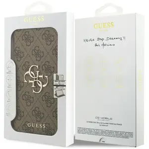 Guess Coque De Téléphone Book 4g Metal Logo Iphone 17 Pro Max pas cher