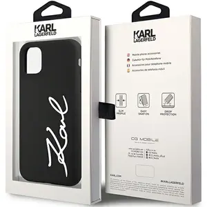 Karl Lagerfeld Coque De Téléphone Klhcn61sksvgk Iphone 11xr 6.1 Silico... pas cher