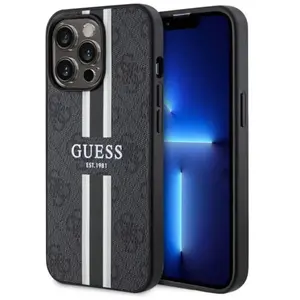 Guess Coque De Téléphone Guhmp13lp4rpsk Iphone 13 Pro13 6.1 4g Printed Stripes pas cher