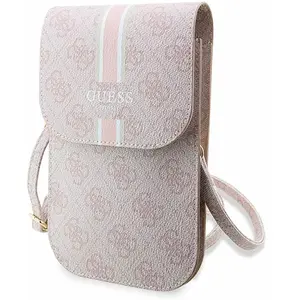 Guess 4G Printed Stripe Heuptas (Scherm tot 7 Inch) - Roze pas cher