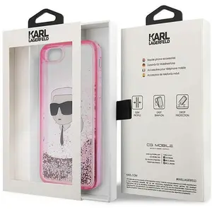 Karl Lagerfeld Coque De Téléphone Klhci8lnkhcp Iphone 78 Se 2020se 2022 Karl Head pas cher