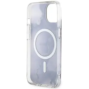 Guess Golden Marble MagSafe - Coque pour iPhone 14 (Violet) - 36663391...
