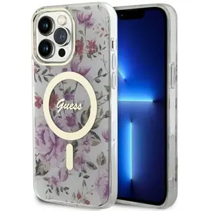 Guess Coque De Téléphone Guhmp14lhcfwst Iphone 14 Pro 6.1 Flower pas cher