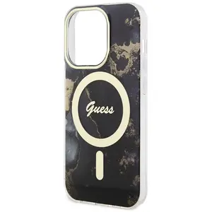 Guess Coque De Téléphone Guhmp14lhtmrsk Iphone 14 Pro 6.1 En Marble pas cher