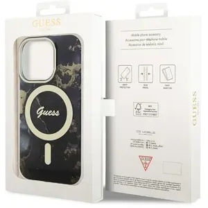 Guess Coque De Téléphone Guhmp14xhtmrsk Iphone 14 Pro Max 6.7 En Marble pas cher