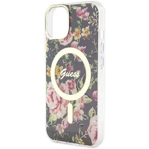 Guess Coque De Téléphone Guhmp14mhcfwsk Iphone 14 Plus15 Plus 6.7 Flower pas cher