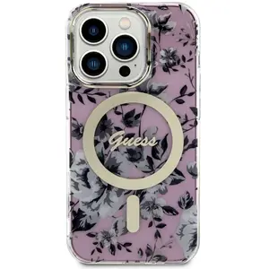 Guess Coque De Téléphone Guhmp14lhcfwsp Iphone 14 Pro 6.1 Flower pas cher