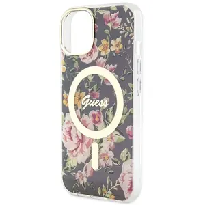 Guess Coque De Téléphone Guhmp14shcfwsk Iphone 14.15.13 6.1 Flower pas cher