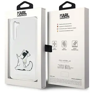 Karl Lagerfeld Coque De Téléphone Klhcs23mcfnrc S23+ S916 Choupette Fu... pas cher