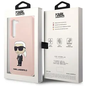 Karl Lagerfeld Coque De Téléphone Klhcs23ssnikbcp S23 S911 Silicone Ik... pas cher