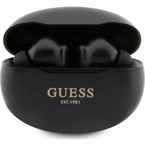 Guess True Wireless Universele Bluetooth In-Ear Oordopjes - Zwart pas cher