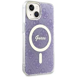 Comparateur de prix : Guess 4G MagSafe - Coque pour iPhone 14 Plus (Violet) - 3666339127206