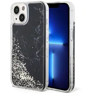 Guess Coque De Téléphone Guhcp14slcsgsgk Iphone 14.15.13 6.1 Liquid Marble pas cher