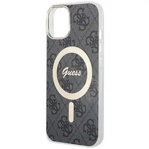 Comparateur de prix : Guess 4G MagSafe - Coque pour iPhone 14 Plus (Noir) - 3666339127183