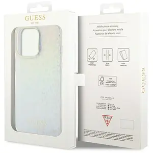 Guess Coque De Téléphone Guhcp15xhdecmi Iphone 15 Pro Max 6.7 Iml Face... pas cher