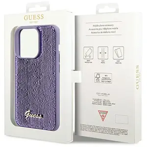 Guess Coque De Téléphone Guhcp14xpsfdgsu Iphone 14 Pro Max 6.7 Fioleto... pas cher