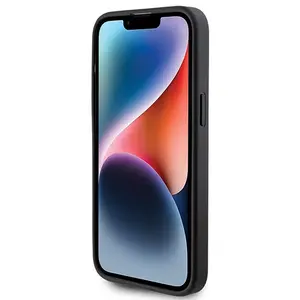 Guess 4G Back Case - Geschikt voor Apple iPhone 15 Pro Max (6.7") - Grijs pas cher