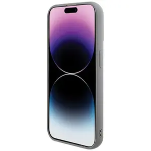 Guess Sequin Script Metal - Coque pour iPhone 15 Pro Max (Argent) pas cher