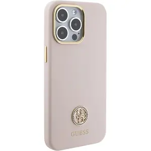 Guess Coque De Téléphone Guhcp15xm4dgpp Iphone 15 Pro Max 6.7 Jasno Si... pas cher