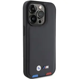 BMW M Leather Stamp Tricolor Back Case - Apple iPhone 15 Pro (6.1") - ... pas cher
