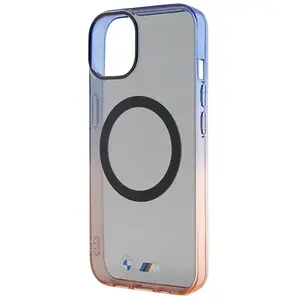 BMW M-Line Gradient Bumper Back Case (MagSafe Compatible) - Geschikt v... pas cher