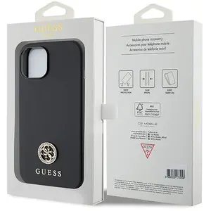 Guess 4G Metal Logo Back Case - Geschikt voor Apple iPhone 15 Plus (6.... pas cher