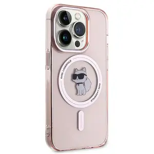 Karl Lagerfeld Coque De Téléphone Klhmp14lhfccnop Iphone 14 Pro 6.1 Im... pas cher