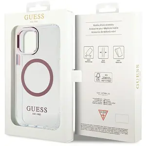 Guess Coque De Téléphone Guhmp12mhtrmp Iphone 12 Pro 6.1 Outline pas cher