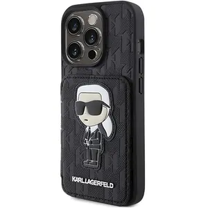 Karl Lagerfeld Coque De Téléphone Klhcp15lsakknsck Iphone 15 Pro 6.1 S... pas cher