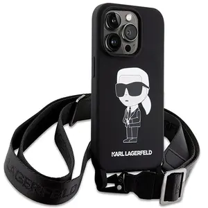 Karl Lagerfeld Coque De Téléphone Klhcp15xscbsknk Iphone 15 Pro Max 6.... pas cher