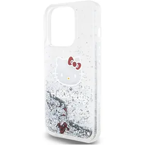 Hello - Kitty - Liquid Glitter Charms Kitty Head case voor iPhone - 13... pas cher