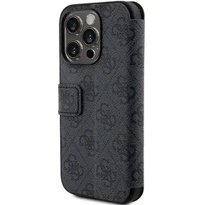 Comparateur de prix : Guess 4G Metal Logo Book Case - Geschikt voor Apple iPhone 15 Pro (6.1...
