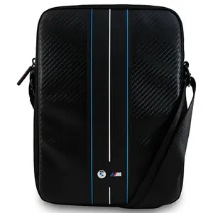 BMW Carbon Blue Stripes - Étui pour tablette 10" (noir) pas cher