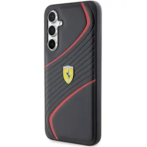 Ferrari Twist Back Case - Geschikt voor Samsung Galaxy S23 FE (S711) - Zwart pas cher