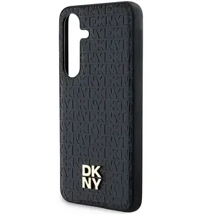 DKNY   Samsung S24   Backcover hoesje   PU Leather   Zwart pas cher