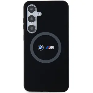 Comparateur de prix : Coque - BMW - Samsung Galaxy S24 Plus - Compatible MagSafe - Motif Imprimé Ronde - Souple